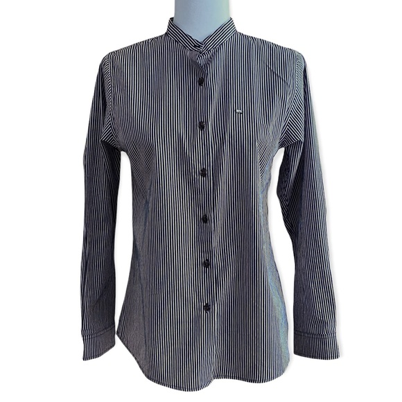 Peau Du Loup • Striped Recycled Cotton Button Up Shirt - Picture 1 of 10